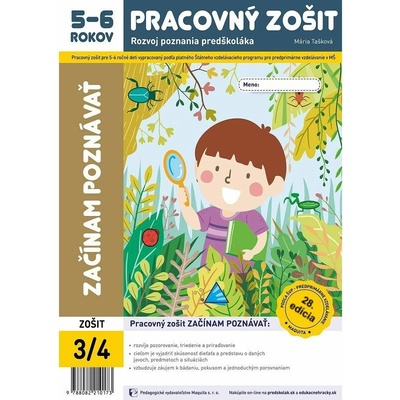 Začínam poznávať - pracovný zošit 5-6 ročných (2026, 28. edícia)