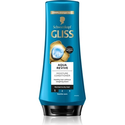 Schwarzkopf Gliss Aqua Revive балсам за коса за нормална към суха коса 200ml