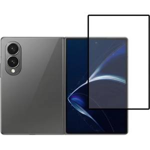  Стъклен протектор Full Glue за Samsung Galaxy Z Fold8 - външен екран, черен