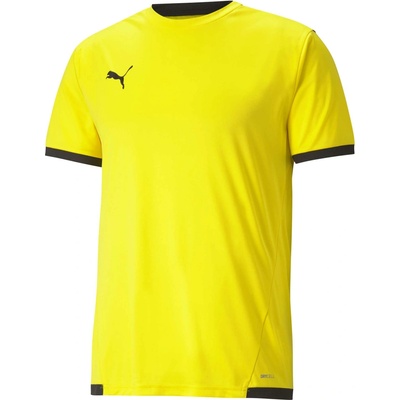 Puma pánske futbalové tričko TEAM LIGA JERSEY žltá čierna