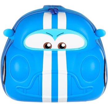 Детска раница с формата на кола за момче, синя - Син