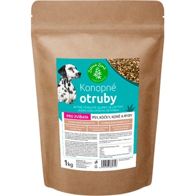 Zelená Země konopné otruby 1 kg