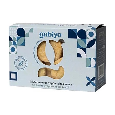 Gabiyo Vegan Bezlepkové chrumkavé syrové sušienky 100 g
