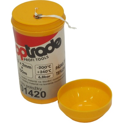 Toptrade Páska teflónová 0,2 x 2 mm / 150 m