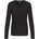 Kariban v-neck k382 / Дамска тениска с дълъг ръкав - тъмносива m (20k38267002)