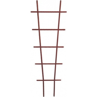 Podpera na kvety DRAB rebrík 56cm hnedá
