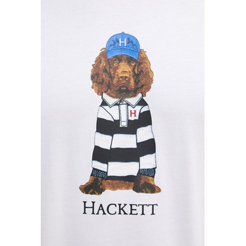 Hackett London Памучна тениска Hackett London (HM5000090)