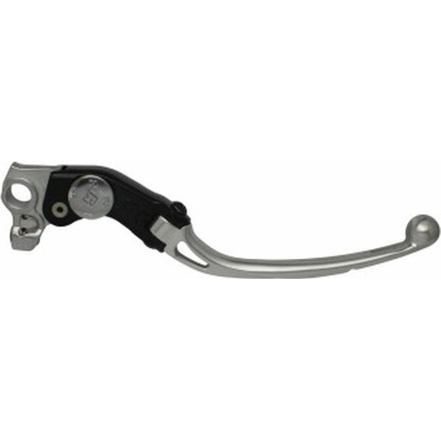 ACCOSSATO Adjustable folding lever ACCOSSATO LV011 in aluminium for original brake master cylinders strieborná