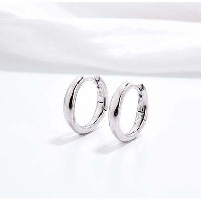 Jan Kos jewellery stříbrné náušnice kruhy MHT-2956/SN00