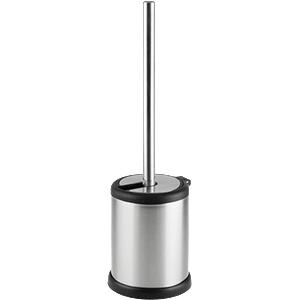HORECANO HOME-Четка за тоалетна инокс с черен кант Ø11.5xh38cm (13122-007) (018567)