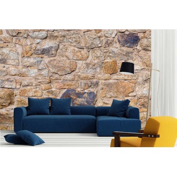 DIMEX ART s. r. o Самозалепваща се флизелинова фототапета стара каменна стена текстура 375 x 250 см