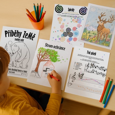 Příběhy ZeMě Tvořivý sešit ke knize Příběhů ZeMě
