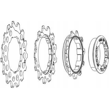 Sram Cs Cogs Pg-1210/1230 Eagle 11-13-15T