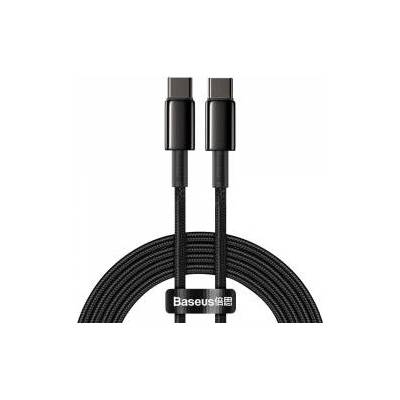 Baseus Tungsten Gold Cable Type-C to Type-C 100W 2m (black)
