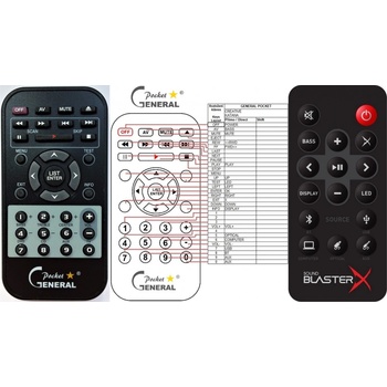 Dálkový ovladač General Creative Sound BlasterX Katana