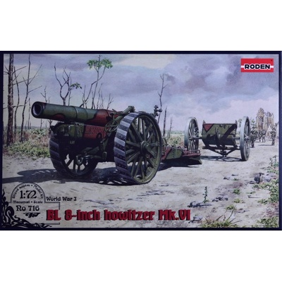 Roden BL 8 inch Howitzer Mark VI 1:72