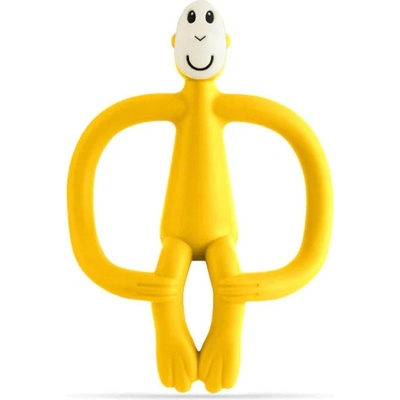 Matchstick Monkey Teether and Gel Applicator žlutá