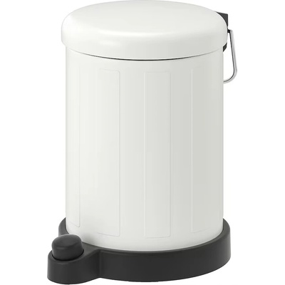 Ikea Toftan Kôš do kúpeľne na odpad, biely, 4 L