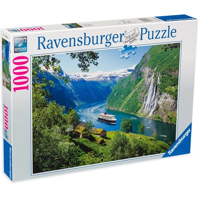 Ravensburger Пъзел Ravensburger от 1000 части - Норвегия (12000475)