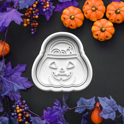 Halloween - Vykrajovátko s pečiatkou