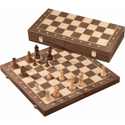 Philos GmbH Chess Set, field 43 mm with numbers and letters