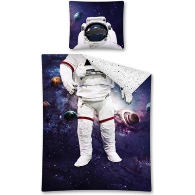 Detexpol Obliečky Kozmonaut Bavlna 140x200 70x80