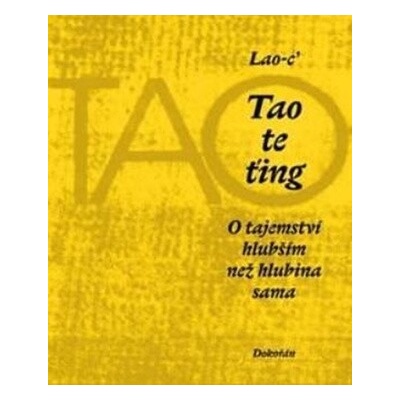 Tao te ťing