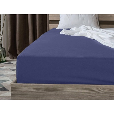 Textilomanie Jersey plachta námornícky modrá 160x200