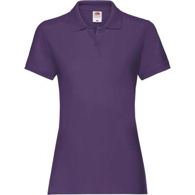 FRUIT OF THE LOOM FN01 LADIES PREMIUM POLO fialová