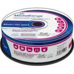 MediaRange Оптичен носител CD-R 700MB, MediaRange MRPL512, 52x, 25бр (MRPL512)