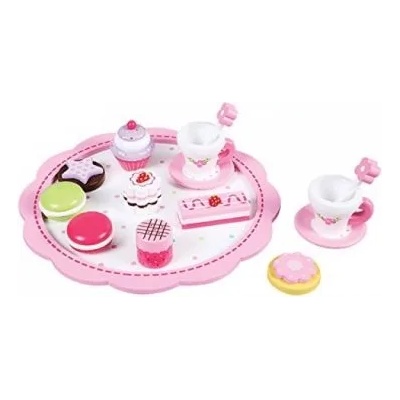 Lelin - Дървен сервиз за кафе - Париж (L30629)