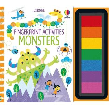 Fingerprint Activities Monsters - Fiona Watt, Candice Whatmore ilustrátor