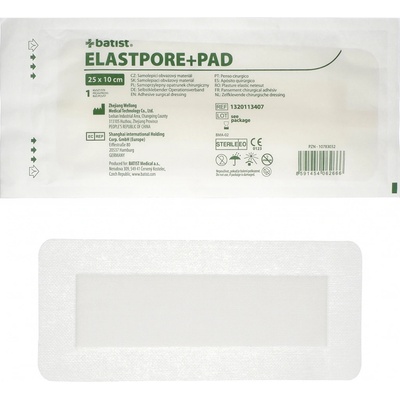 ELASTPORE+PAD náplast s polštářkem 10 x 25 cm 25 ks