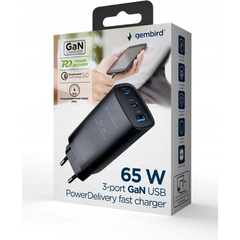 GEMBIRD TA-UC-PDQC65-01-BK