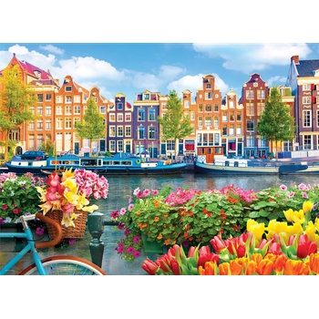 Image 1 of EUROGRAPHICS - Puzzle Amsterdam, Netherlands - 1 000 piese