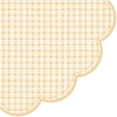 PAW ubrousky Chequered Beige R 32cm
