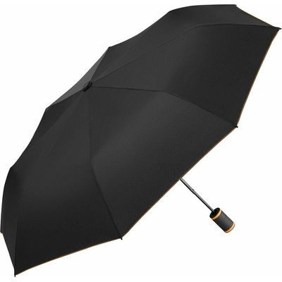 Fare dáždnik s automatickým otváraním Mini Style čierna / oranžová