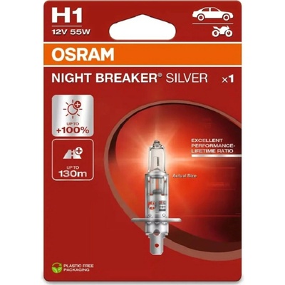 Osram Night Breaker Silver H1 P14,5S 12V 55W