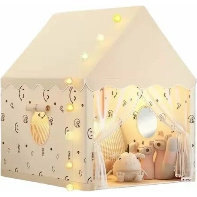 Manyuk Toys Hrací stan s broskvovou střechou 100 x 120 x 130 cm