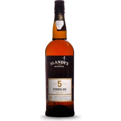 Blandy's Madeira Verdelho 5y fortifikované polosuché Portugalsko 19% 0,75 l (holá láhev)