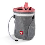 Ocún OCÚN Dusty ECO + belt chalkbag gray/red
