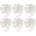 Boss BPK-72-WH 6 Перце за китара (BPK-72-WH-KS-6PACK-SET)