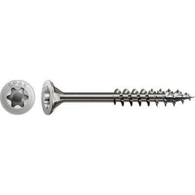 SPAX 0197000800805 skrutka do dreva 8 mm 80 mm T-STAR plus nerezová ocel A2 50 ks