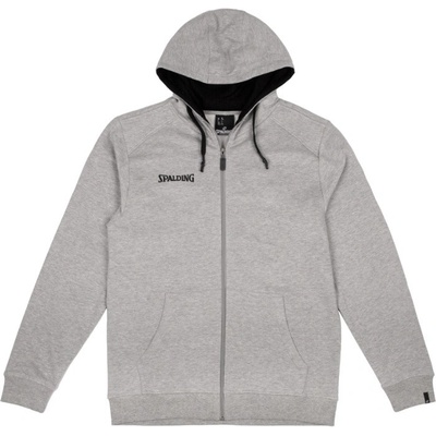 Spalding Flow Hoody Zipper Jacket šedá
