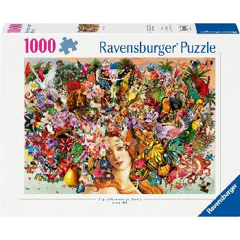 Ravensburger Пъзел Ravensburger от 1000 части - Пъзел страст (12001850)