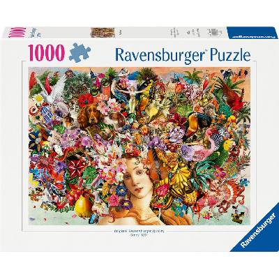 Ravensburger Пъзел Ravensburger от 1000 части - Пъзел страст (12001850)
