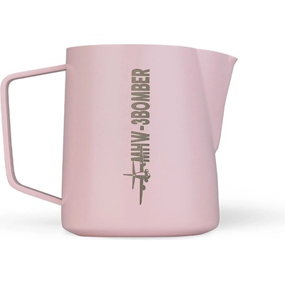 MHW-3BOMBER kanvička na šľahanie mlieka 5.0, Sakura Pink, 500ml