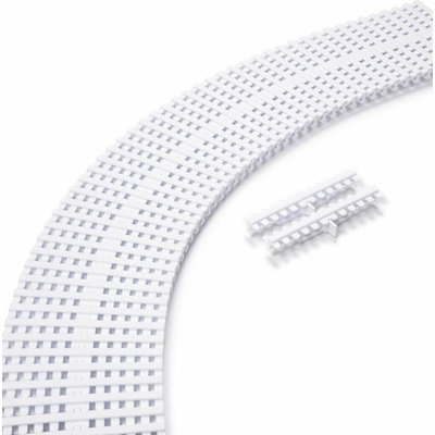 Astralpool Přelivná mřížka bazénu Roll rošt oboustranná 245 x 35 mm bíla standard