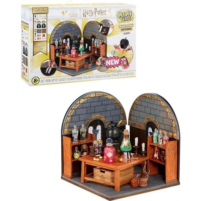 MGA 's Miniverse Make It Mini Harry Potter Build It Set hnedá