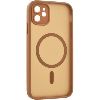Gigapack iPhone 12 GIGAPACK Силиконов протектор за телефон, удароустойчив, MagSafe, ЧИСТ ЦВЯТ GP-187922 (GP-187922)
